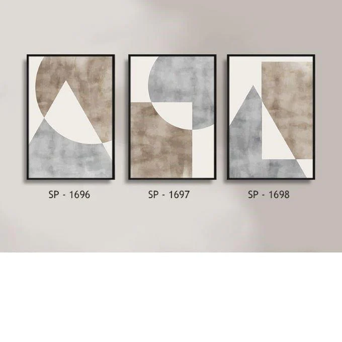 תמונות קיר צורות גאומטריות משלימות PUZZLE