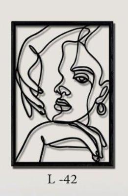 תמונה מעוצבת בחיתוך לייזר AFFECTION - Image 3