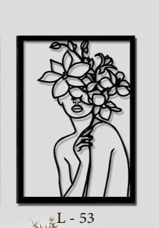 תמונת לייזר מעוצבת לקיר FLOR - Image 3