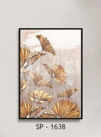 תמונת קיר עלים זהובים GOLDEN GINKO - Image 2