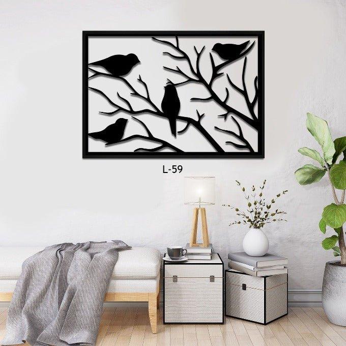 תמונות בחיתוך לייזר BIRDS