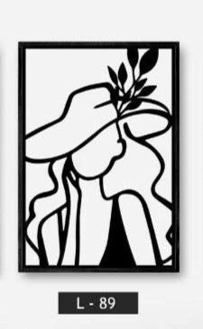 תמונה בחיתוך לייזר LADY - Image 3