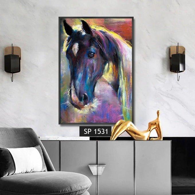 תמונת איור של סוס COLORFUL HORSE
