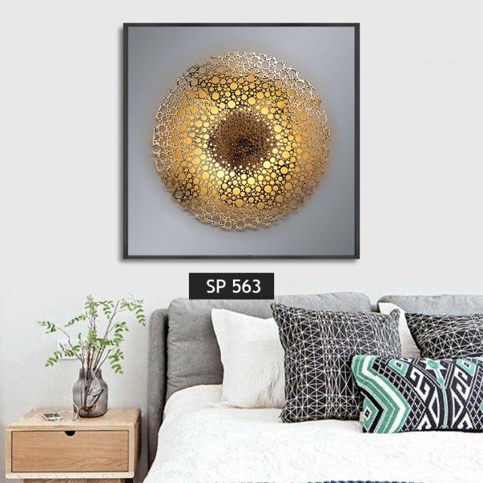 תמונת כדור מוזהב GOLD SPHERE