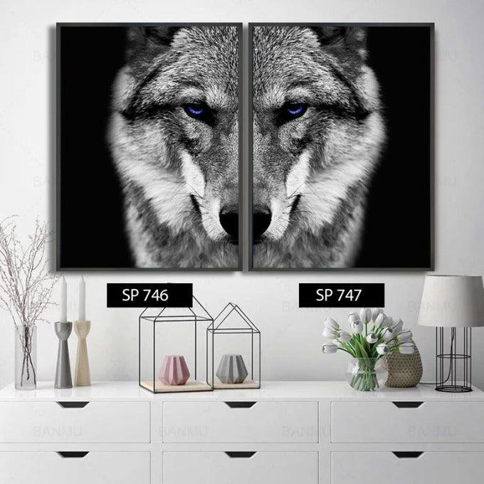 תמונות הדפס זאב A WOLF