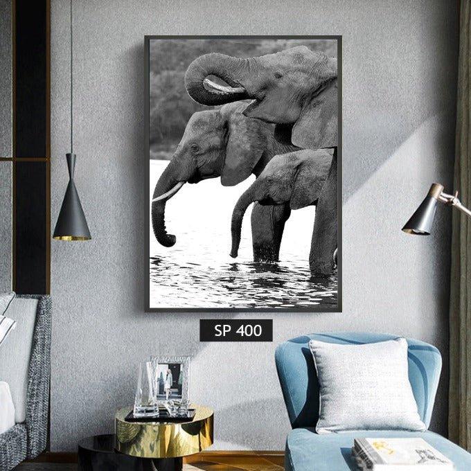 הדפס פילים ELEPHANTS