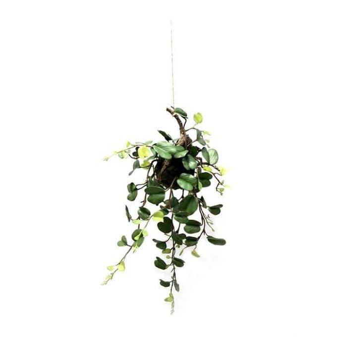 עציץ מלאכותי עלים נשפכים AIR MOSS