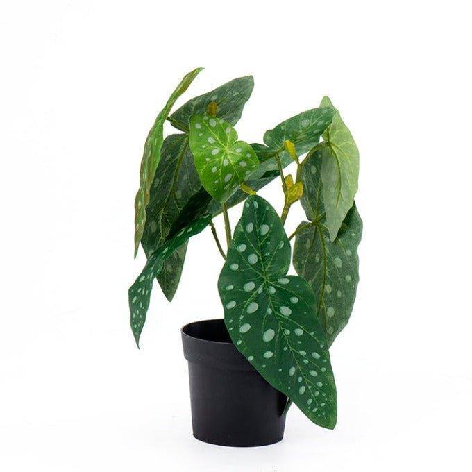 עציץ ביגוניה מלאכותית BEGONIA PLANT