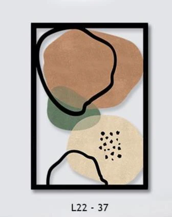 COLORED CIRCLES תמונה בטכנולוגית לייזר - Image 3