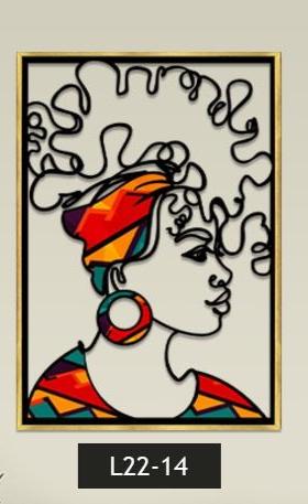 תמונה בטכנולוגית לייזר COLORFUL WOMEN - Image 2