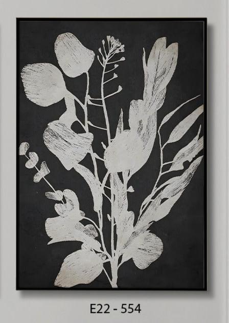 FLOWER תמונות אפקט עבודת יד מעוצבות לקיר - Image 4
