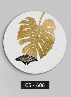 תמונות קיר עגולות GOLD LEAF - Image 4
