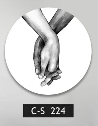 תמונות קיר עגולות TOGETHER - Image 4